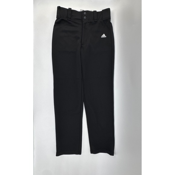 adidas Other - Adidas Baseball Pant Youth Medium Black Softstretch Athletic Mid Rise Sportswear